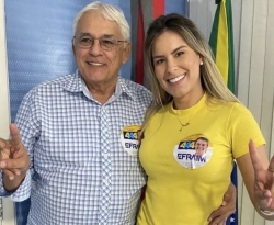 Candidata a deputada federal do PL troca Bruno Roberto por Efraim Filho
