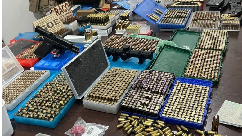 Homem suspeito de alugar armas e munições é preso em São Bento