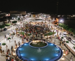 Prefeito Bal Lins inaugura praça central de São José de Piranhas: “Uma das mais belas e modernas do país”
