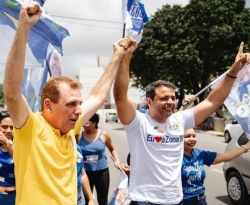 Chico Mendes e Marmuthe levam multidão às ruas no Bairro Valentina, em João Pessoa