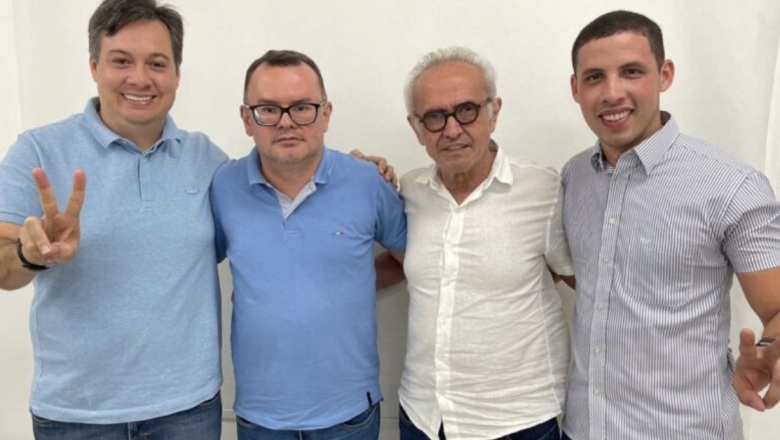 Mersinho Lucena e Júnior Araújo oficializam parceria em Santa Luzia