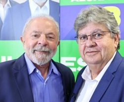 Lula manifesta apoio a João Azevêdo e pede à Paraíba vitória do governador neste segundo turno