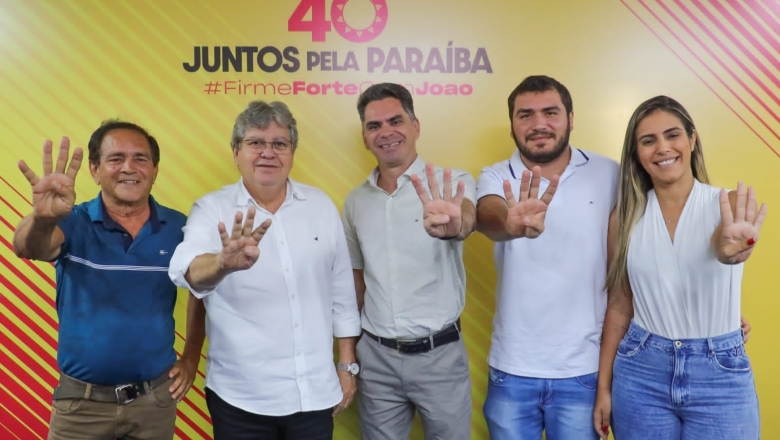 Filiado ao MDB, prefeito de Caldas Brandão declara apoio à reeleição do governador João Azevêdo neste segundo turno
