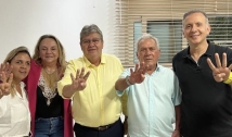 João Azevêdo agradece apoio de Dra. Paula, José Aldemir e Aguinaldo Ribeiro