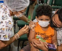 Paraíba vai receber 20 mil doses de CoronaVac para vacinar contra Covid-19 crianças de 3 e 4 anos