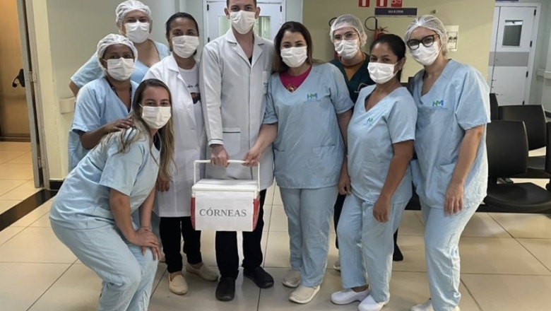 Captação de córneas no Hospital Metropolitano vai restaurar visão de quem está na fila para o transplante