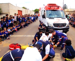 Projeto da UFCG capacita estudantes do Ensino Médio para situações de emergência