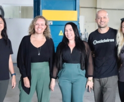 Coleta seletiva: membros do Instituto Recicleiros visitam Unidade de Cajazeiras