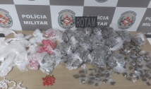 Polícia Militar apreende mais de 1.800 embalagens com maconha, cocaína e crack em João Pessoa