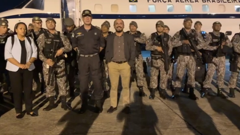 Força Nacional chega ao RN para reforçar segurança após ataques; mais de 20 são presos