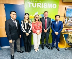 Wilson Santiago participa de audiência com ministra do Turismo e solicita incentivo para festas juninas na Paraíba