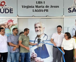 Deputado Gilbertinho participa de inauguração de UBS e de entrega de ambulância em Lagoa