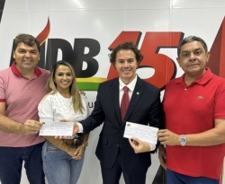 PMDB fortalece quadros com filiações de dois prefeitos do Alto Sertão da PB