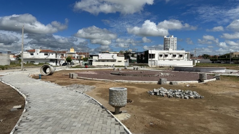 Sousa: obra de construção do Parque da Cidade está avançada 