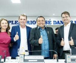 Presidente da Câmara Municipal Mylano Araujo é empossado prefeito interino de São José de Piranhas
