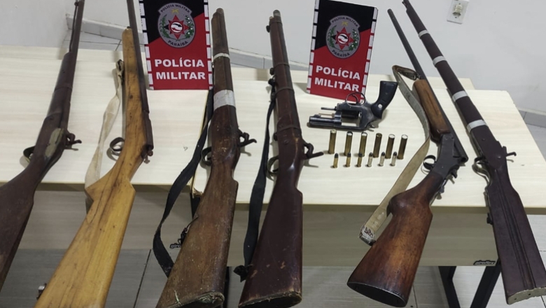 Operação apreende arsenal e prende irmãos suspeitos de crimes na PB