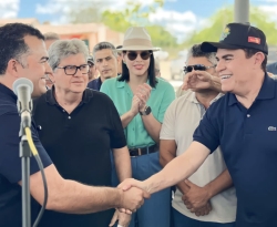  Wilson Santiago visita cinco municípios e prestigia inaugurações com prefeitos do Curimataú