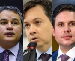 Jr. Araújo firma 'parceria' com Efraim e Hugo Motta para fortalecer Republicanos e União Brasil, em Cajazeiras