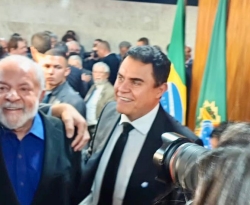 Wilson Santiago participa de evento com Lula para sanção do novo salário mínimo e mudança da isenção no IR