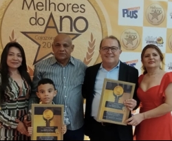 Ceninha de Bonito de Santa Fé recebe prêmio de ‘Melhor Prefeito para Saúde’ na região de Cajazeiras