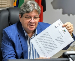 João Azevêdo recebe ministro Waldez Góes e governadores para assinar acordo de operação sustentável das águas do São Francisco