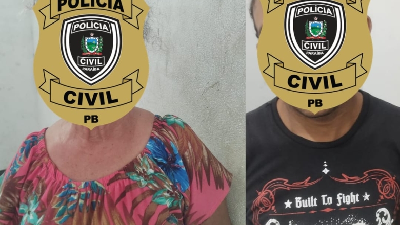 GTE prende rapaz acusado de roubo e senhora com mandado de prisão por tráfico de drogas, em Cajazeiras 