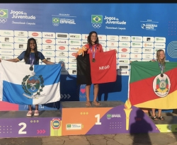 Nadadora paraibana ganha ouro e bronze e Estado já soma 11 medalhas nos Jogos da Juventude