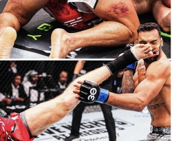 UFC 294 começa com derrota do cajazeirense Bruno Blindado para promessa russa