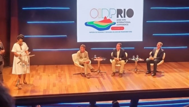 Modelo do Orçamento Democrático do Governo da Paraíba se destaca na Conferência do OIDP no Rio de Janeiro
