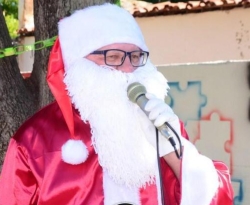 Cajazeirense encanta crianças e cumpre missão como Papai Noel há mais de 20 anos