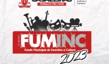 Edital do FUMINC: artistas cajazeirenses têm até o dia 29 para inscrição de projetos