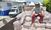 Governo da PB distribui mais 40 toneladas de alimentos para famílias em situação de insegurança alimentar no Sertão
