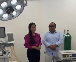 Prefeito de Monte Horebe, Marcos Eron, entrega centro cirúrgico, novos equipamentos e destaca avanços na saúde 