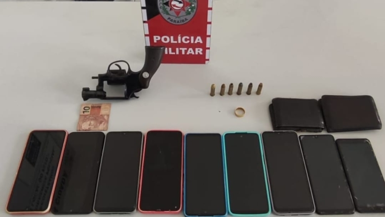 Polícia Militar prende suspeito de roubo em três cidades da Paraíba