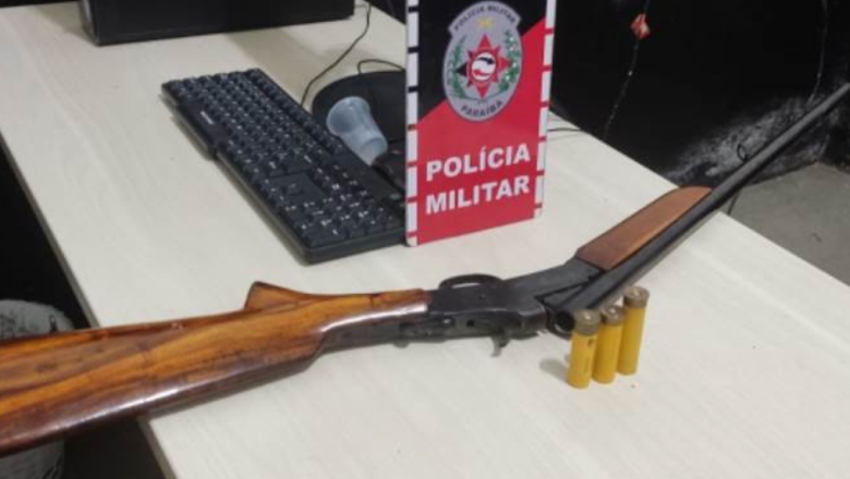 Polícia Militar prende filho acusado de tentar matar o próprio pai, em São José de Piranhas