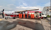 Grupo de Resgate Aeromédico realiza duas transferências para São Paulo em menos de cinco dias