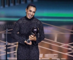 Fifa The Best 2023: Marta é homenageada e imortalizada por premiação