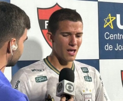 Cria da base, Estevan Costa faz terceiro gol do Sousa contra o Campinense e chora; atleta é filho do ex-atacante Caçote