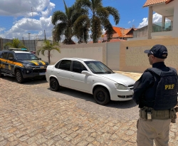 PRF recupera veículo roubado em ação de combate ao crime em Patos