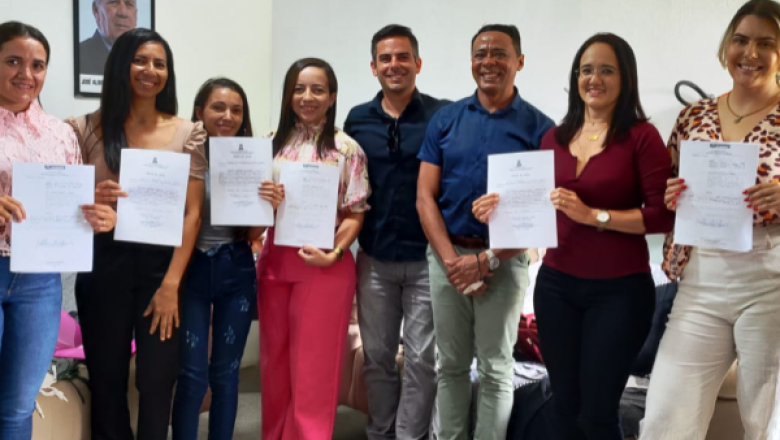 Prefeitura de Cajazeiras empossa novos servidores da Saúde; odontólogos foram aprovados em concurso público