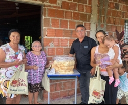 Prefeitura de Sousa leva 'Programa Pão na Mesa' para a Comunidade Rural Ripado