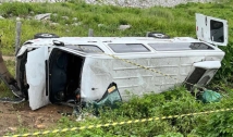 Acidente com Van na PB-400 deixa um morto e seis feridos entre São José de Piranhas e Cajazeiras