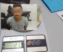 Após denuncia anônima, Policia Civil prende na PB 400 dono de paredão de som que vendia cocaína 