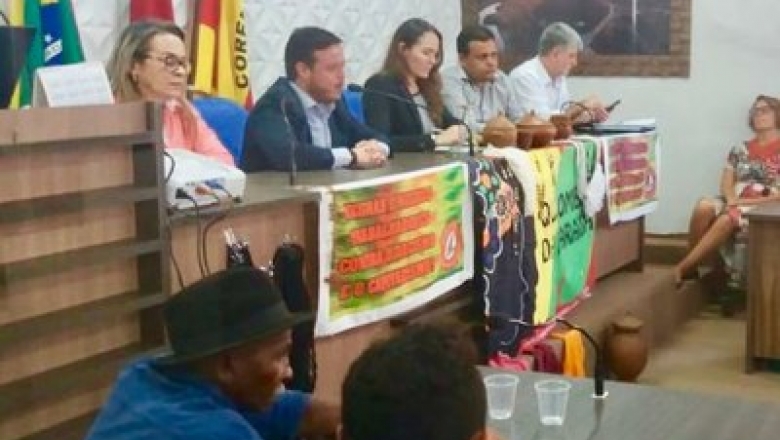 Audiência pública encaminha reivindicações de comunidades quilombolas de Coremas