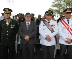 João Azevêdo participa de desfile cívico-militar de 7 de Setembro