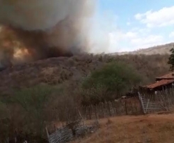 Moradores mostram preocupação com incêndios registrados em Itaporanga, São José de Caiana e Diamante