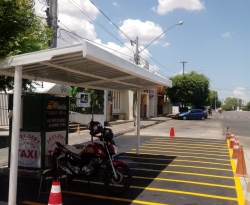 Prefeitura de Cajazeiras reestrutura pontos de mototáxis em toda cidade; presidente de associação agradeceu nas redes sociais  