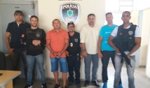 Polícia Civil prende em Poço de José de Moura acusado de explodir e assaltar bancos na PB, CE e RN 