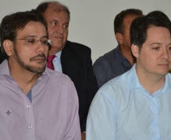 Carlos Antônio e Júnior Araújo, uma dupla que observa a montagem do governo João - Por Gilberto Lira