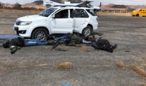 Polícia mata bandidos fortemente armados que se preparavam para assaltar avião em Salgueiro
